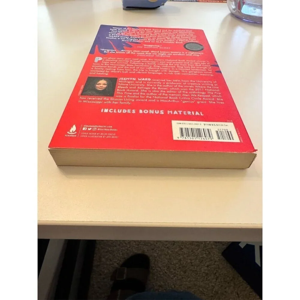 Sing, Unburied, Sing by Jesmyn Ward Hardcover National Book Award Winner